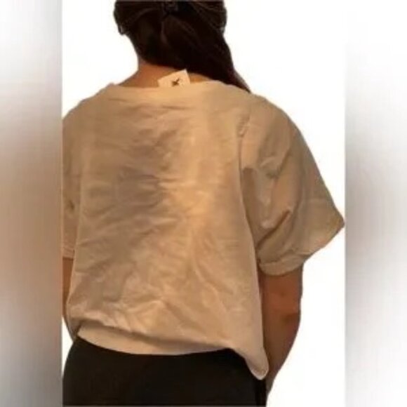 nwt distressed uniquely 2 the tee Love peace & lazy days rare handmade ADORABLE! - Picture 4 of 6